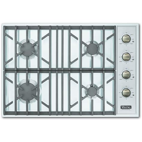 viking 4 burner gas cooktop